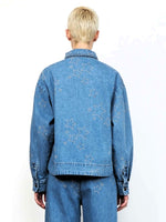 Load image into Gallery viewer, Willow Denim stars Shirt
