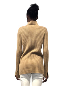 Slim High Neck Sweater