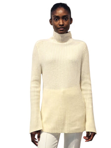 Slim High Neck Sweater