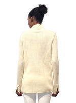 Load image into Gallery viewer, Slim High Neck Sweater
