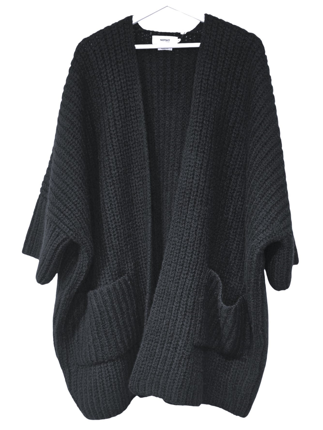 Oversized Knit Coat