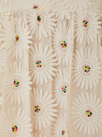 Load image into Gallery viewer, White Daisy 3D Maxi Skirt
