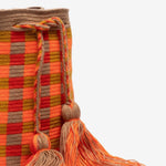 Load image into Gallery viewer, Handmade Small Crossbody Wayuu Kelowna Neon Orange
