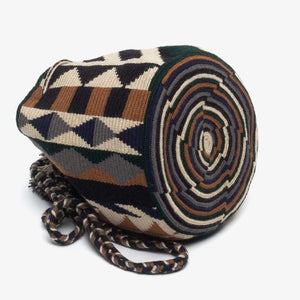 Handmade Small Crossbody Wayuu Peacock