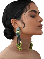 Load image into Gallery viewer, Kingfisher Earrings Green
