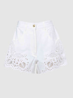 Load image into Gallery viewer, Richilieu Embroidered Shorts
